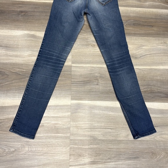 🏁 Hollister super high-rise skinny blue denim jeans size 25 - Picture 9 of 9